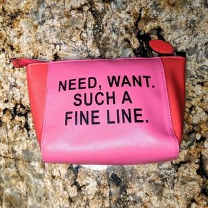 Victoria's secret makeup/toiletries bag NWT